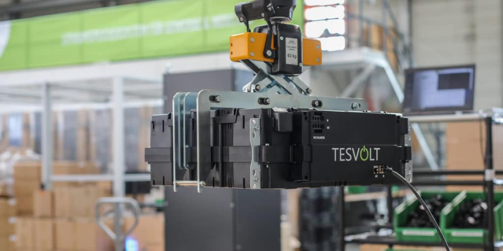 Tesvolt-Produktion