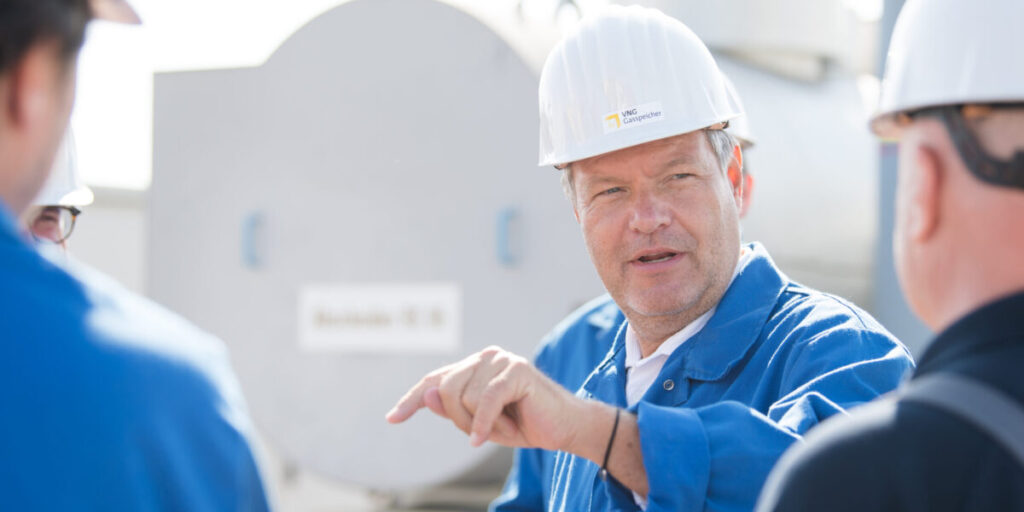 Robert Habeck Kaverne Bad Lauchstädt VGS VNG Wasserstoff IPCEI
