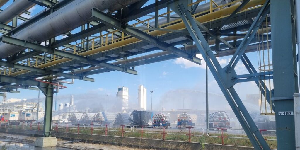 Chemiepark Leuna Wasserstoff Trailer Brand explosion verpuffung